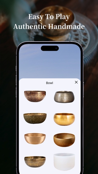 Tibetan Singing Bowls Crystal Screenshot