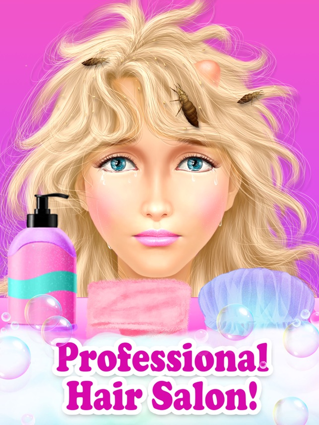 Salon tóc: Công chúa Spa Games