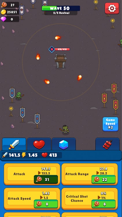 Lonely Tower Idle Defense screenshot-5