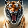 Wild Snow Tiger Safari Animal icon