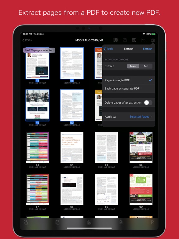 PDFGenius iPad screenshot 7 - Productivity app