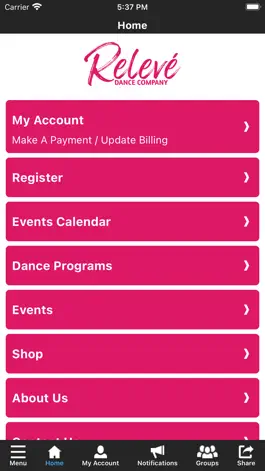 Game screenshot Relevé Dance Company apk