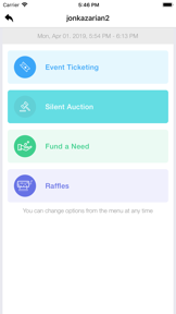 Accelevents Admin screenshot