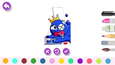 Rainbow TapTap Ball & Coloring Screenshot