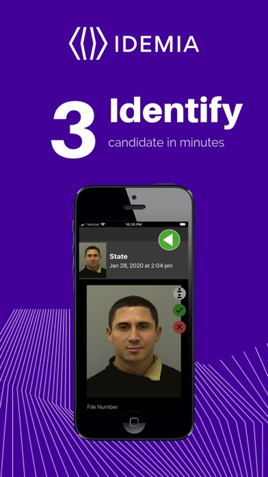 IDEMIA Mobile Biometric Check Screenshot