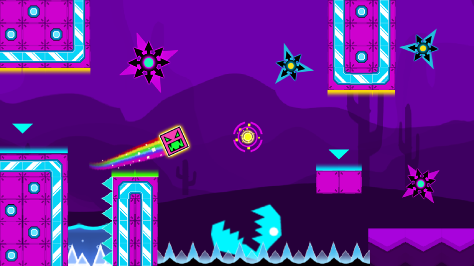 #6. Block Dash 2 : Jump Geometry (iOS) 由: Rainbow 5s Co., Ltd