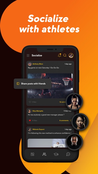 TribeUp - Only for Athletes Screenshot