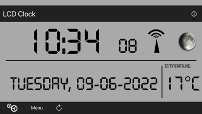 LCD-Clock Screenshot