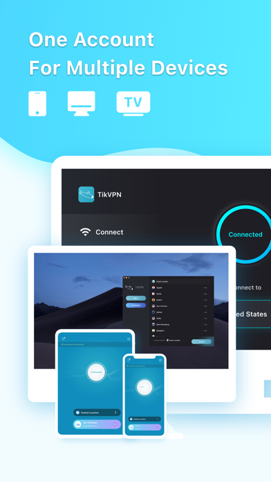 TikVPN-Super Secure VPN Proxy Screenshot