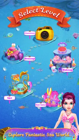 Game screenshot Princess Mermaid Makeup apk