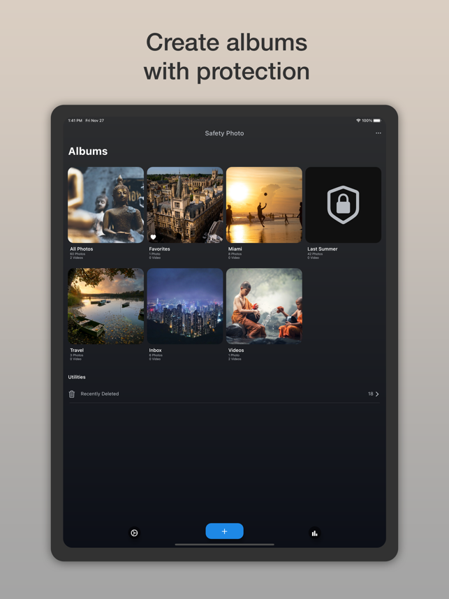 Skjermbilde for Safety Photo+Video Pro