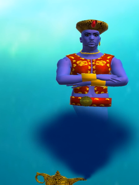 Genie lamp make me wish iPad screenshot 5 - Entertainment app