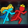 Red and Blue Stickman - iPadアプリ