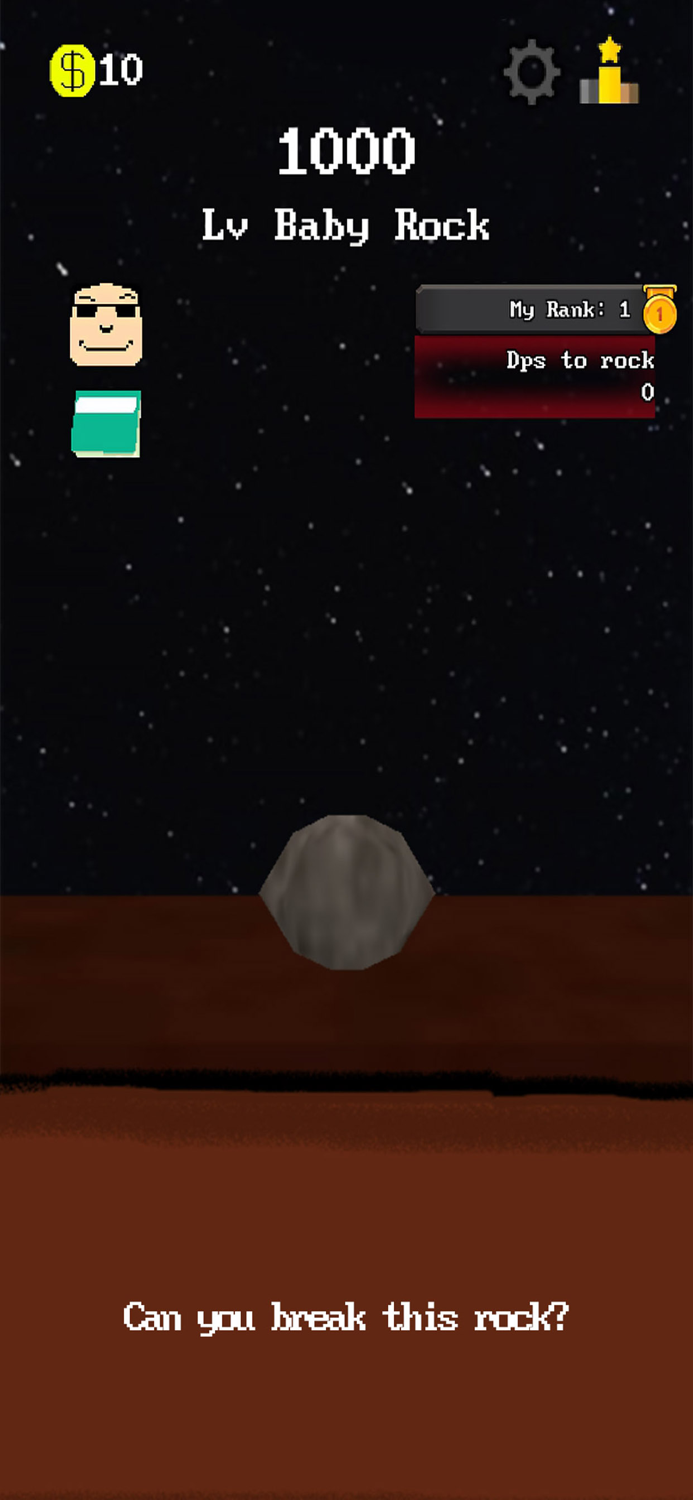 Break The Rock Clicker Game