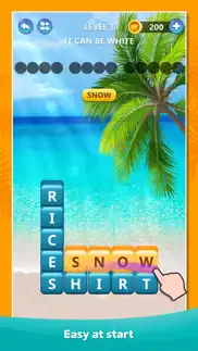 word puzzle - connect word iphone screenshot 1