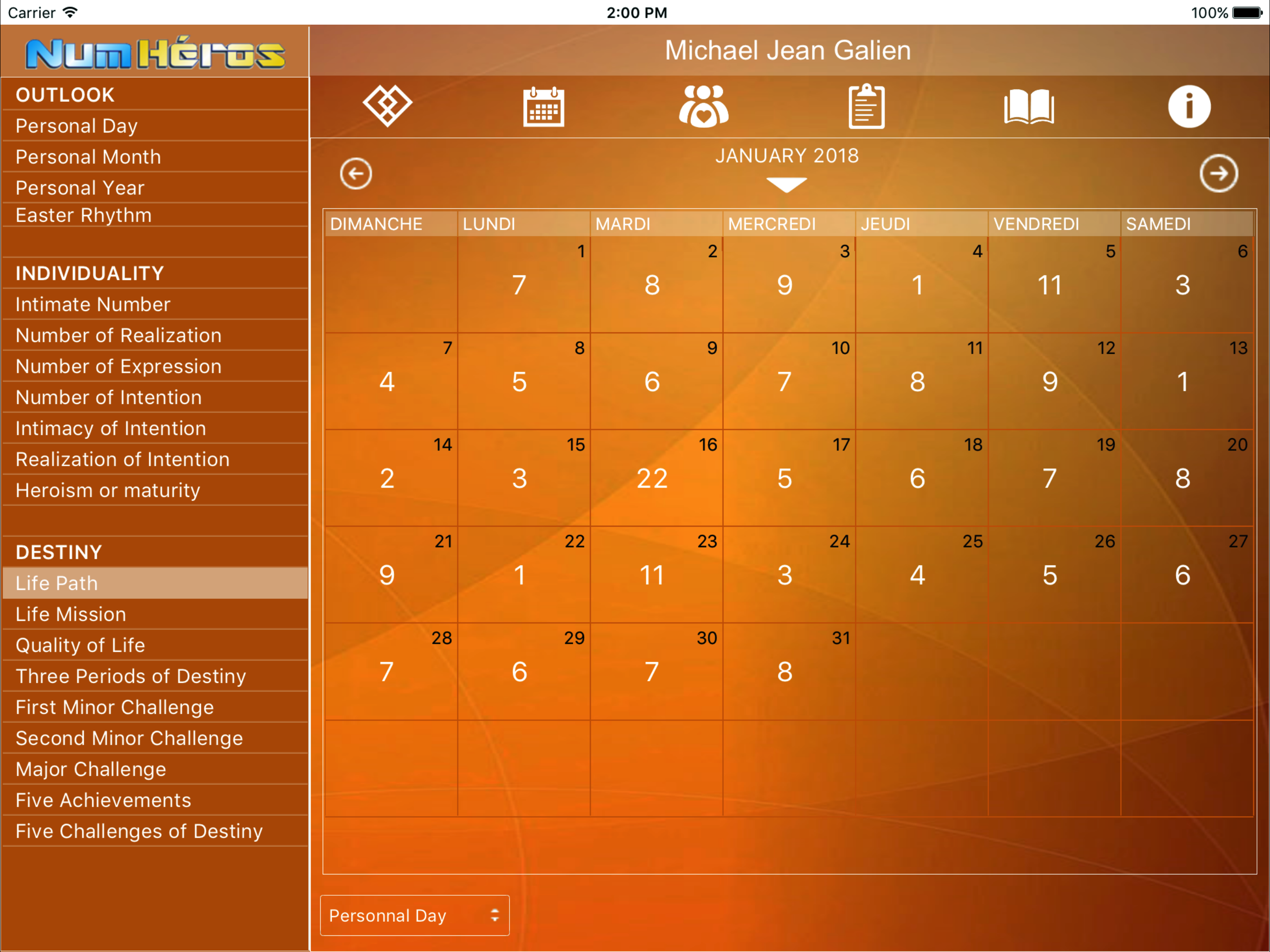 Sophianic Numerology screenshot 7