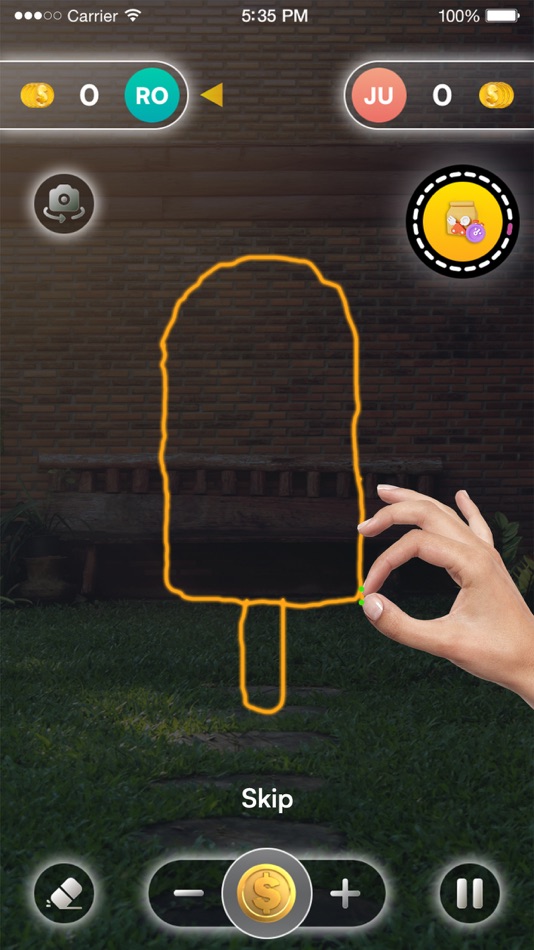 #3. Pictionary Game (iOS) 由: Hanja Devi