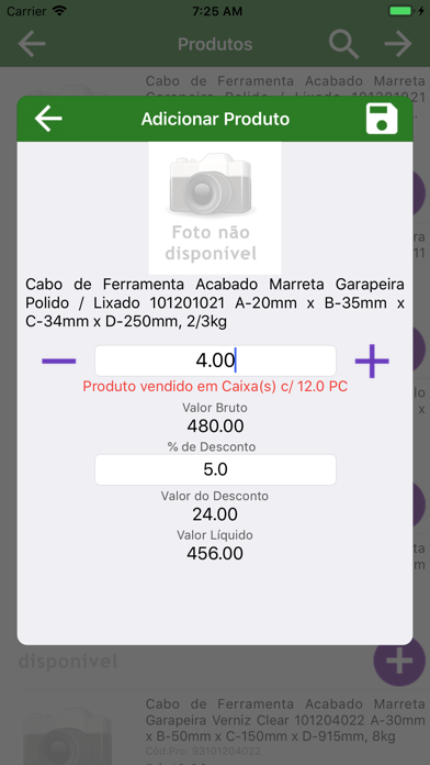 Pedido de Vendas Screenshot