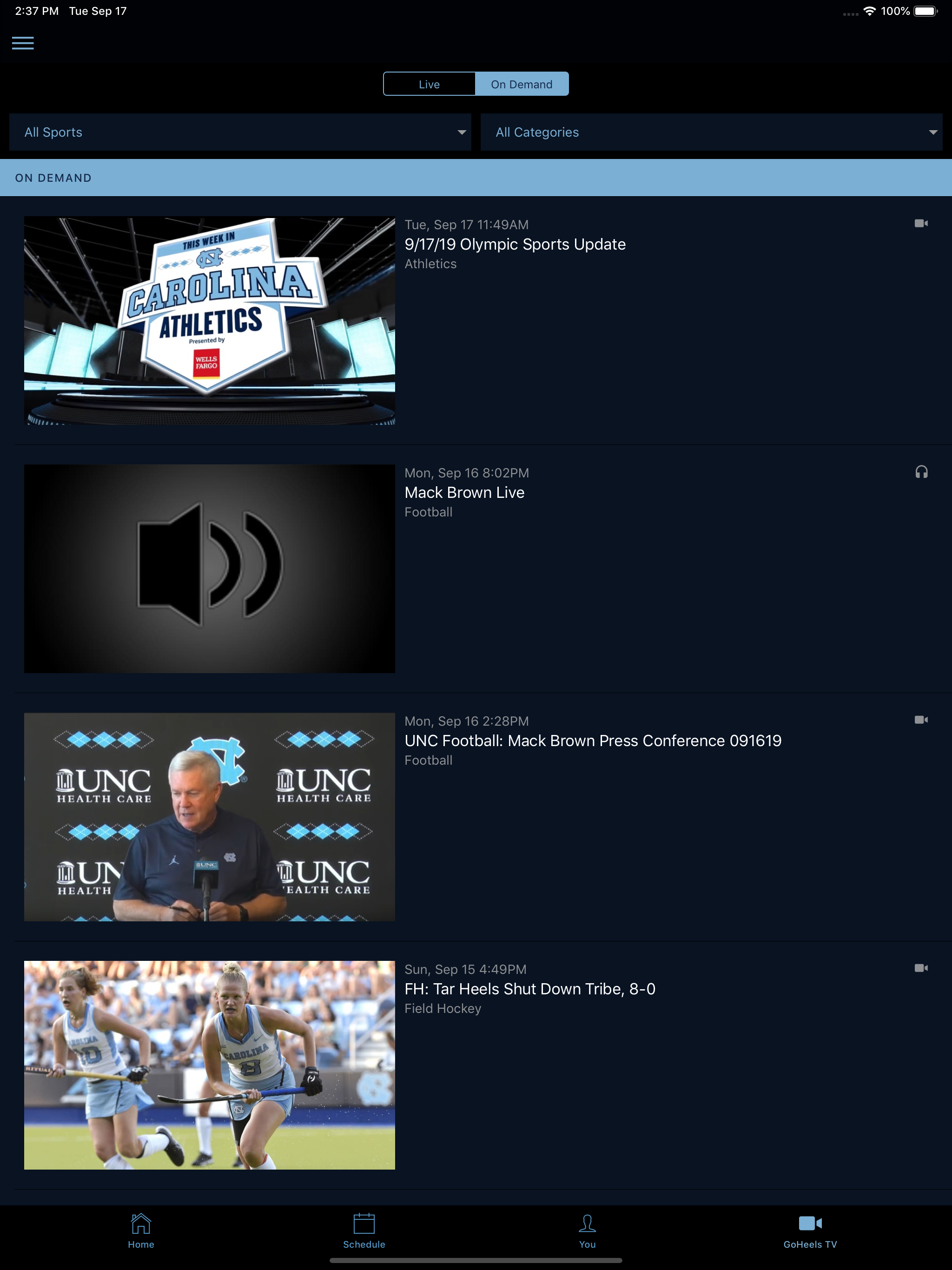 GoHeels screenshot 10