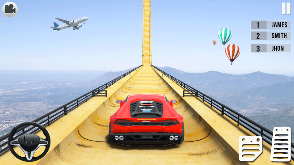 #2. Car Stunts 2023 Mega Ramp Game (iOS) Podle: The Tecknis Games