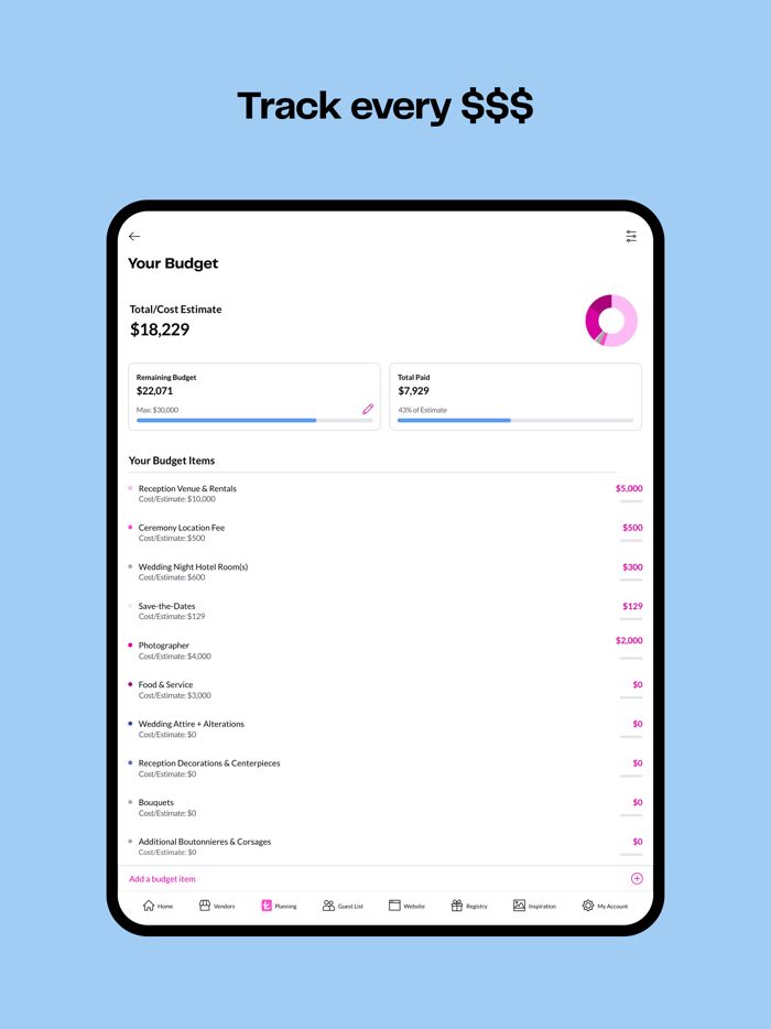 The Knot Wedding Planner