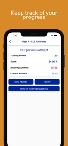 Michigan CDL Permit Practice screenshot #4 for iPhone