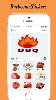 How to cancel & delete barbecue emojis 3