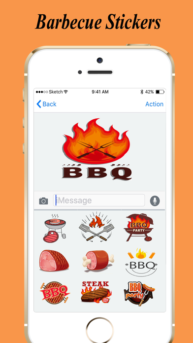 Barbecue Emojis Screenshot