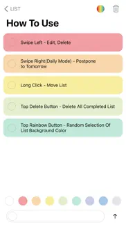 color todonote - to do list iphone screenshot 3