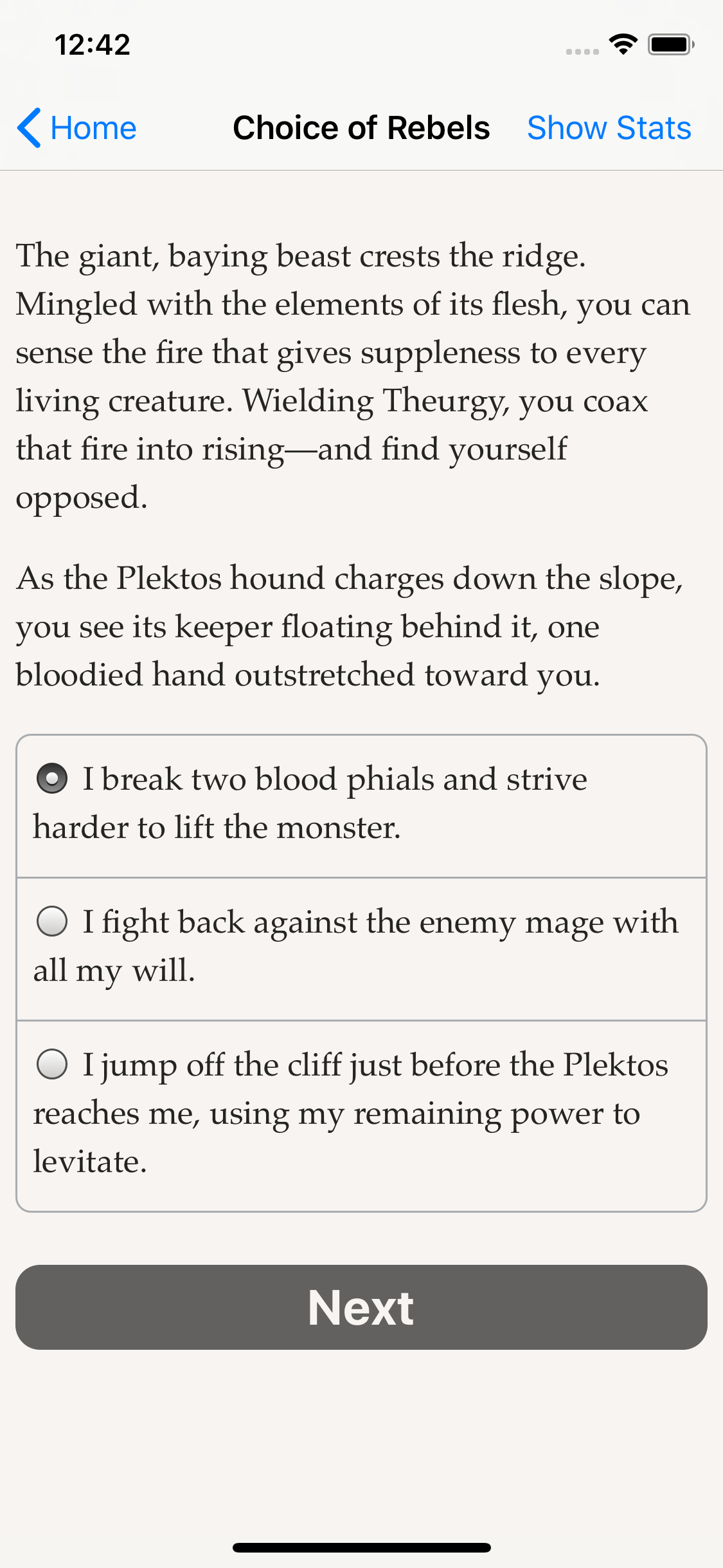 Choice of Rebels: Uprising