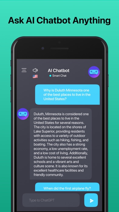 Screenshot #1 pour AI Chat Chatbot