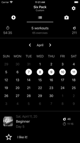 Six Pack Abs in 30 Days. screenshot