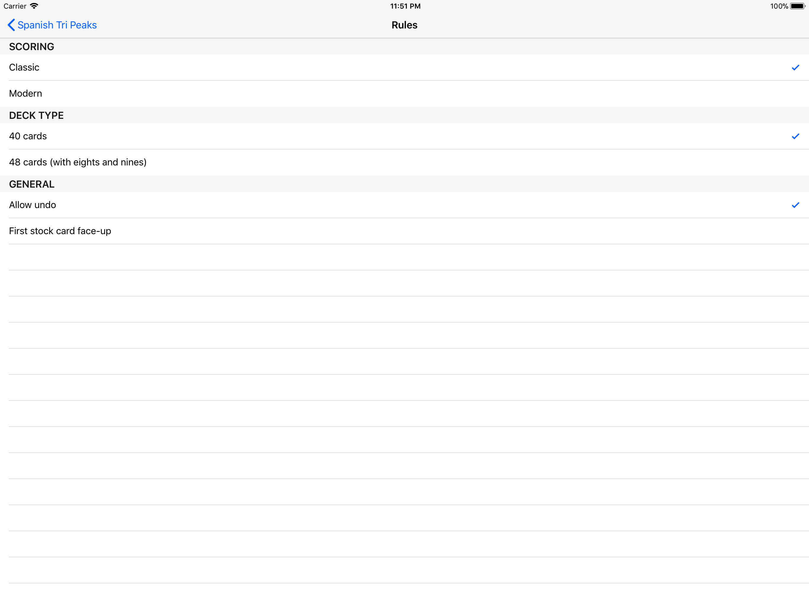 iSpa Tri Peaks screenshot 13