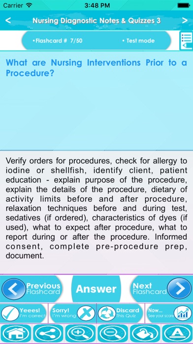 Screenshot #3 pour Nursing Diagnostic Exam Review