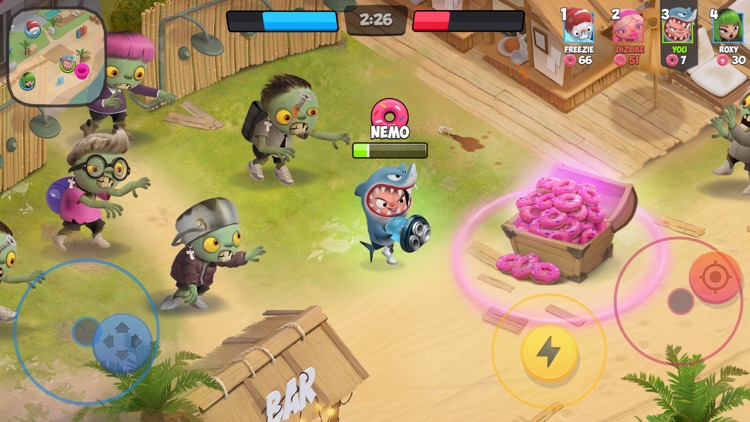 Donut Punks: Online Epic Brawl screenshot-7