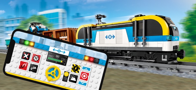 Train électrique télécommandé Lego City TGV n°60051