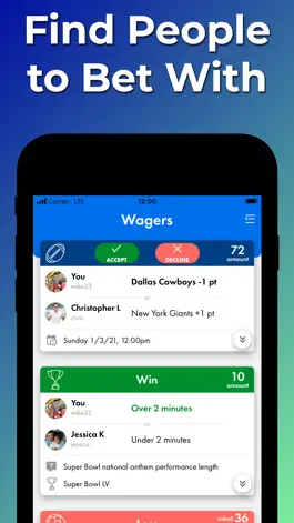 Game screenshot WagerLab - Sports Betting Game apk