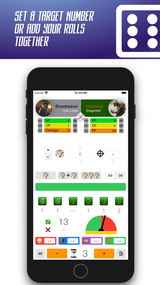 #3. Wargamer's Dice Toolkit (iOS) By: Malcolm Jarvis