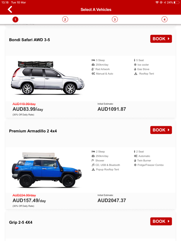 Screenshot #6 pour Wicked Campers - Campervan App