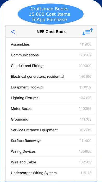 Electrician Invoice & Estimate Screenshot