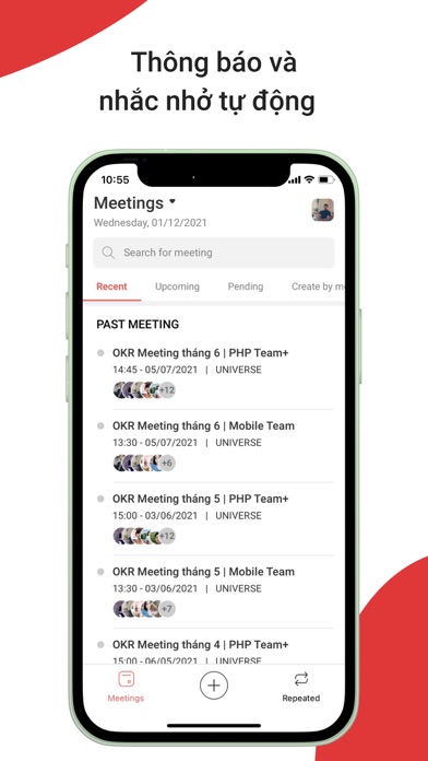 Screenshot #1 pour Base Meeting