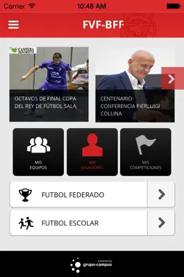 Game screenshot Federación Vizcaína de Fútbol mod apk