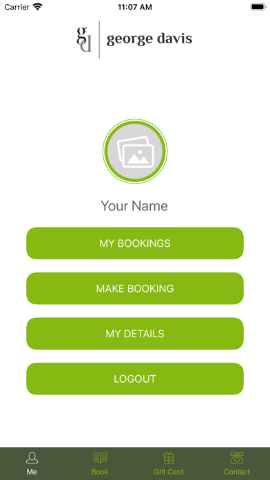 George Davis Hairdressing Screenshot