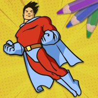Paint Magical Superheroes