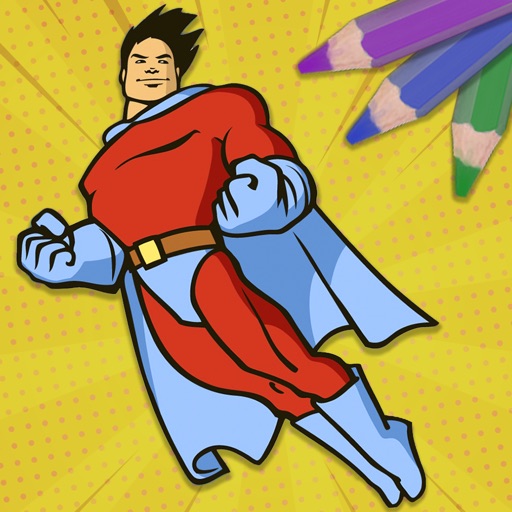 Paint Magical Superheroes icon