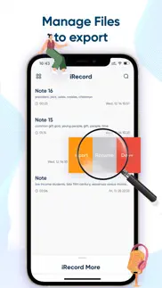 irecord: transcribe voice memo iphone screenshot 4