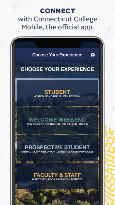 Connecticut College Mobile Screenshot