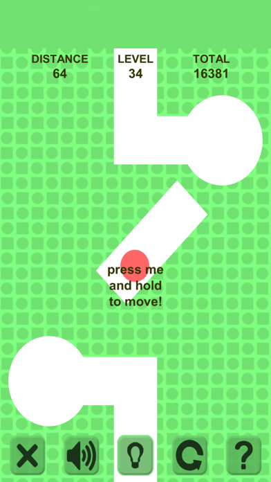 Follow the zigzag line classic Screenshot