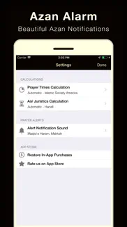 islamic prayer times: athan iphone screenshot 2