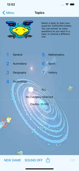 Game screenshot Galactic Quizmaster apk